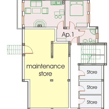 The Castle Complex - 401 公寓